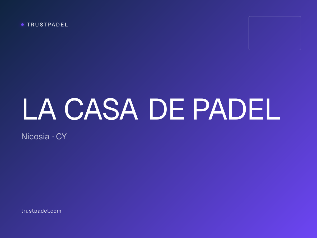 LA CASA DE PADEL padel club