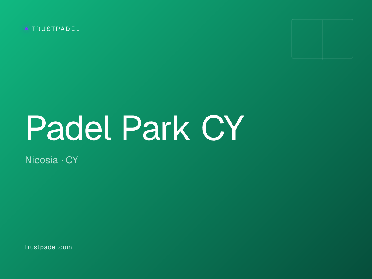 Padel Park CY padel club