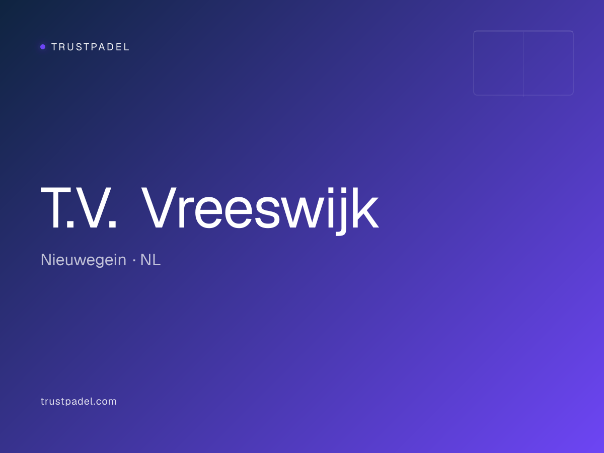 T.V. Vreeswijk padel club