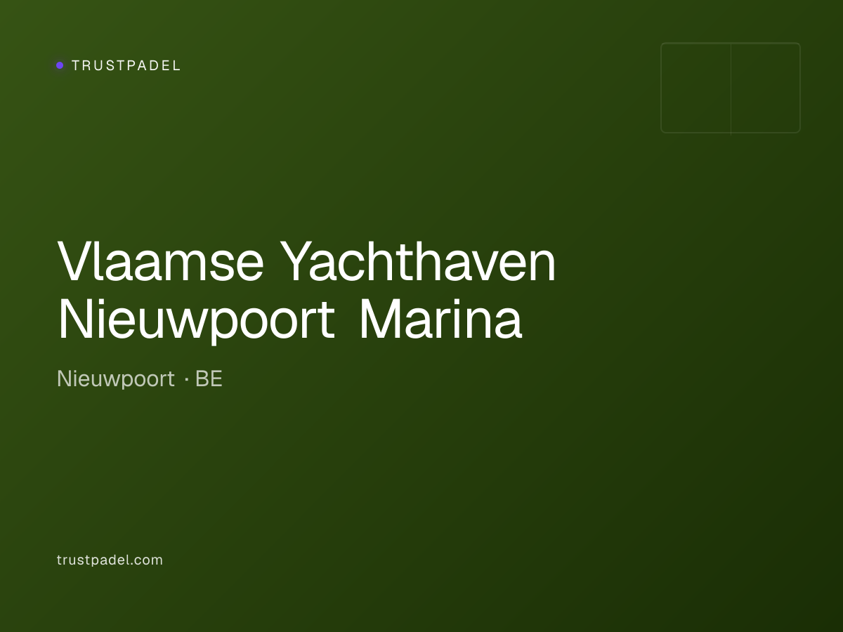 Vlaamse Yachthaven Nieuwpoort Marina padel club