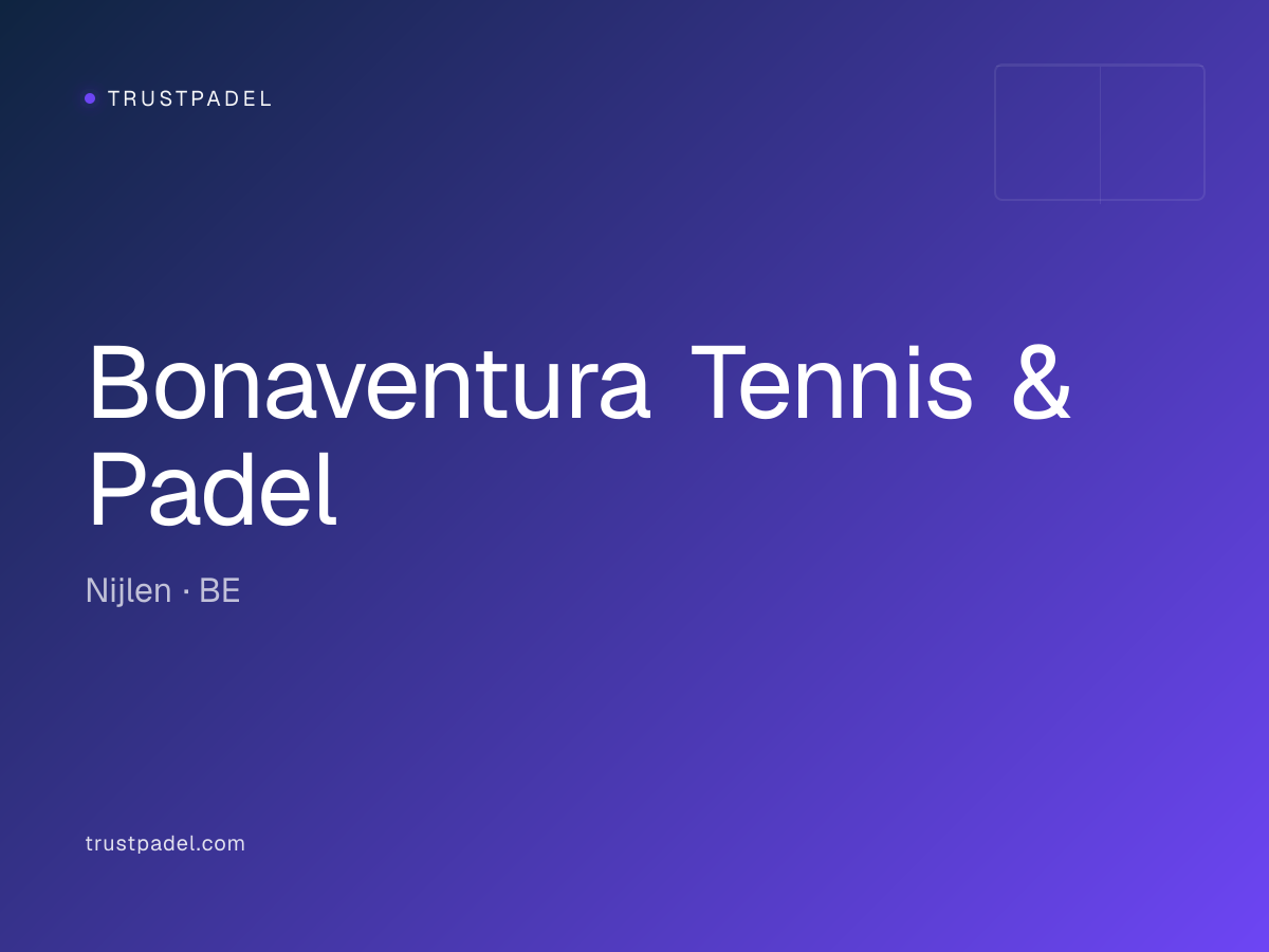 Bonaventura Tennis & Padel padel club