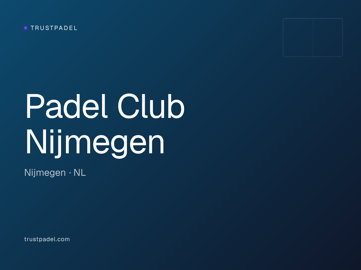 Padel Club Nijmegen padel club