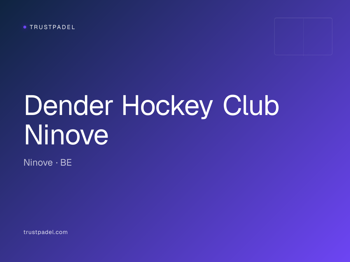 Dender Hockey Club Ninove padel club