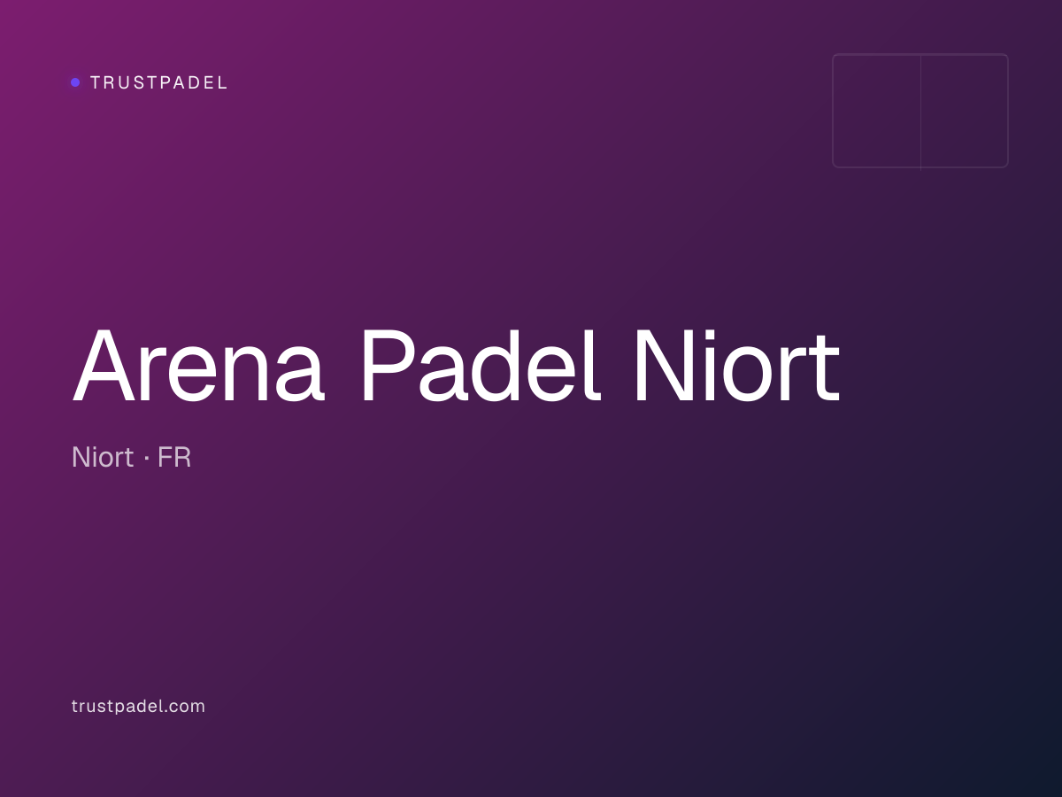 Arena Padel Niort padel club