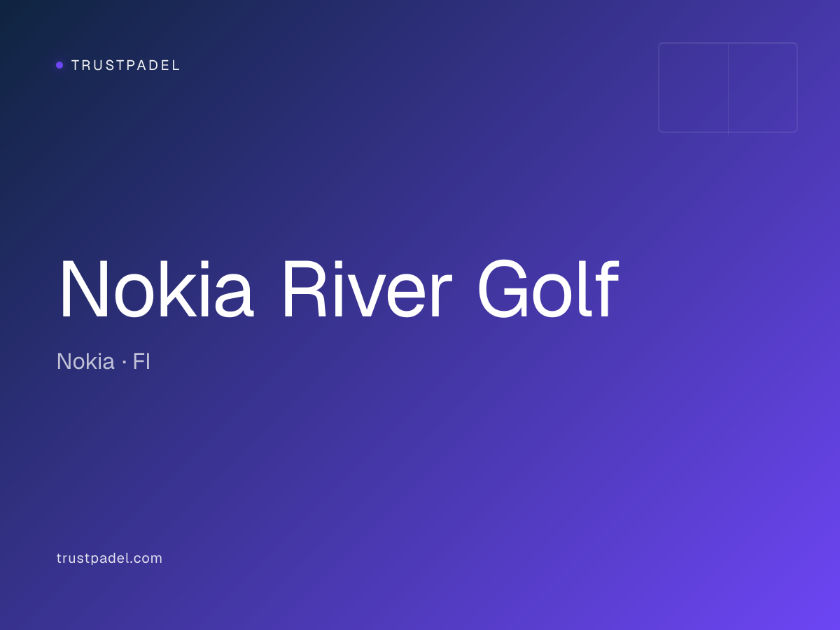 Nokia River Golf padel club