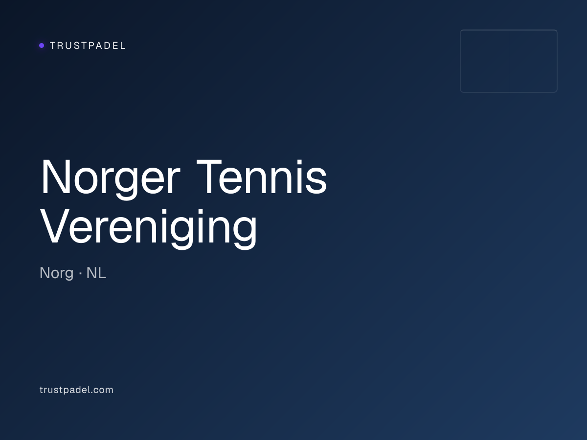 Norger Tennis Vereniging padel club