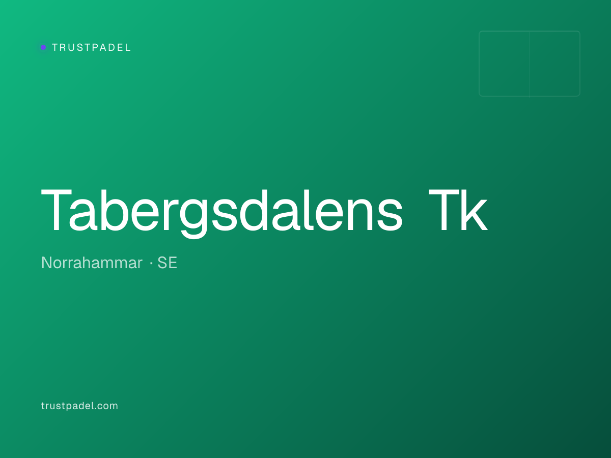 Tabergsdalens Tk padel club