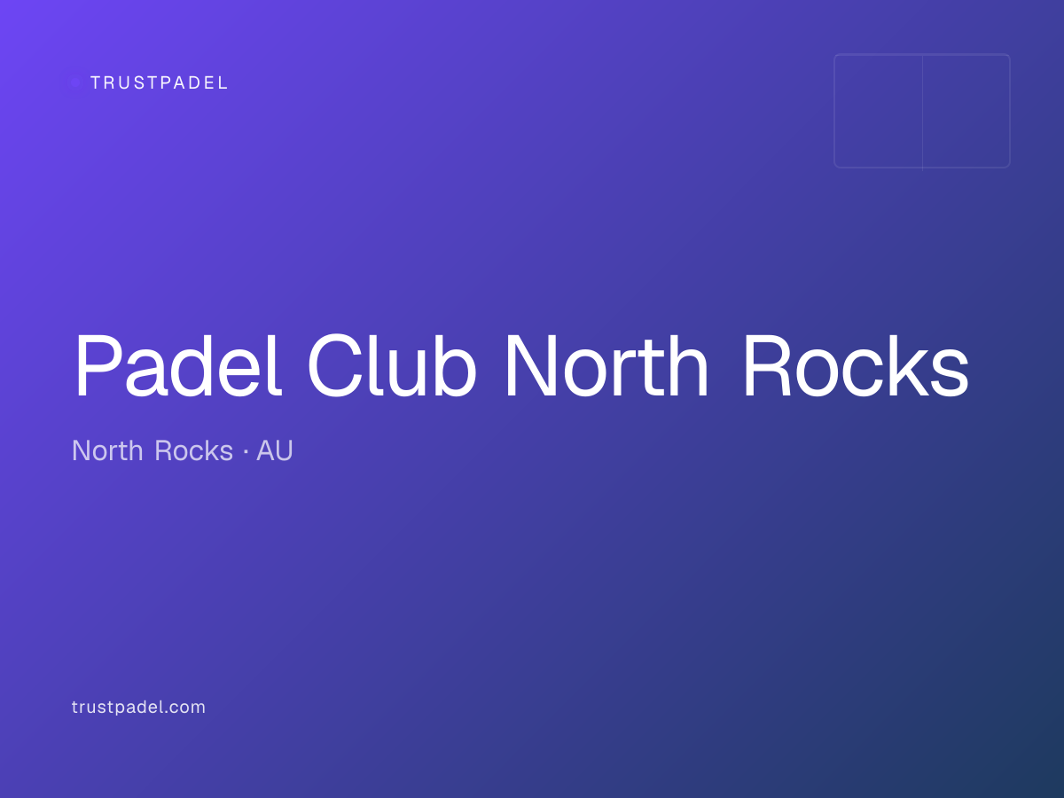 Padel Club North Rocks padel club