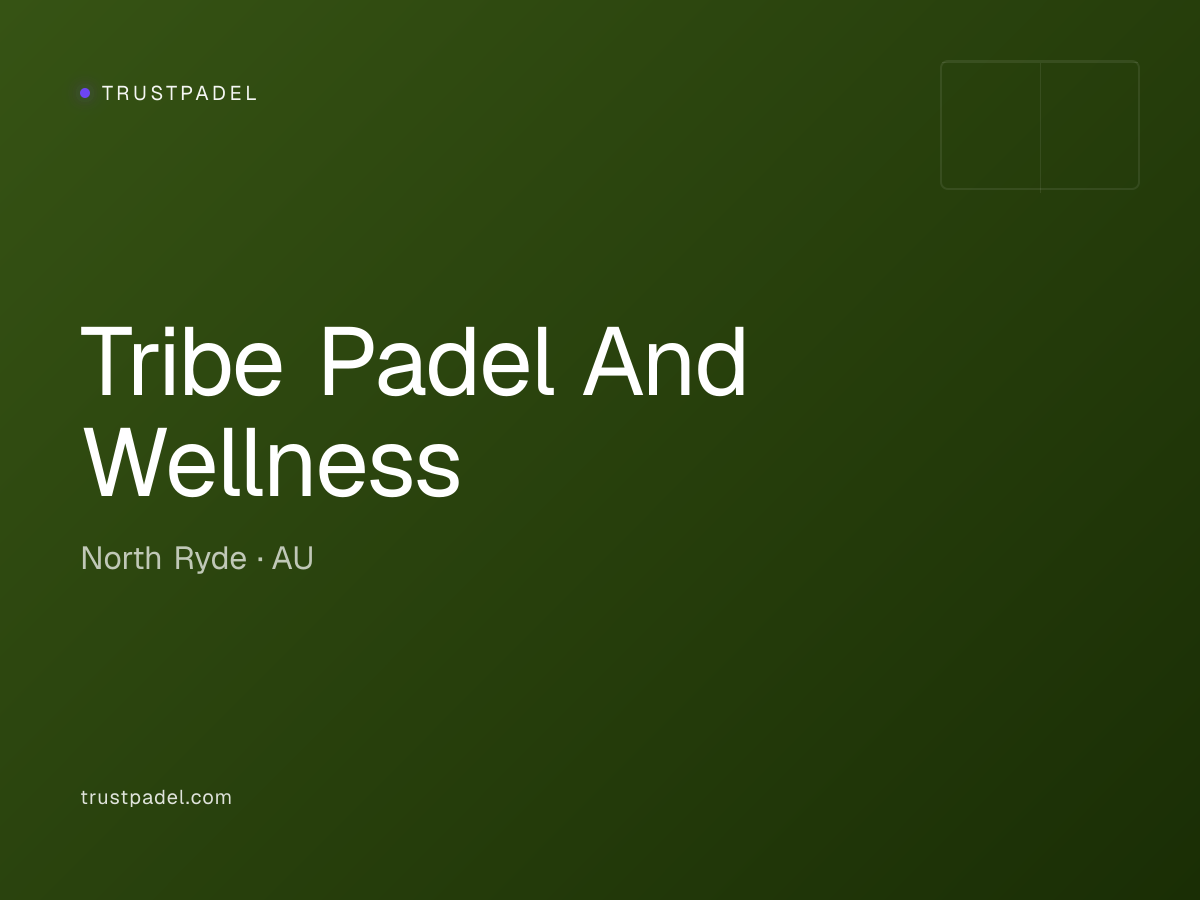 Tribe Padel And Wellness padel club
