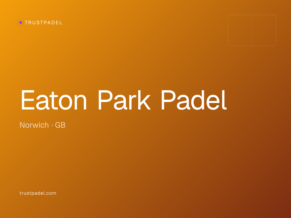 Eaton Park Padel padel club