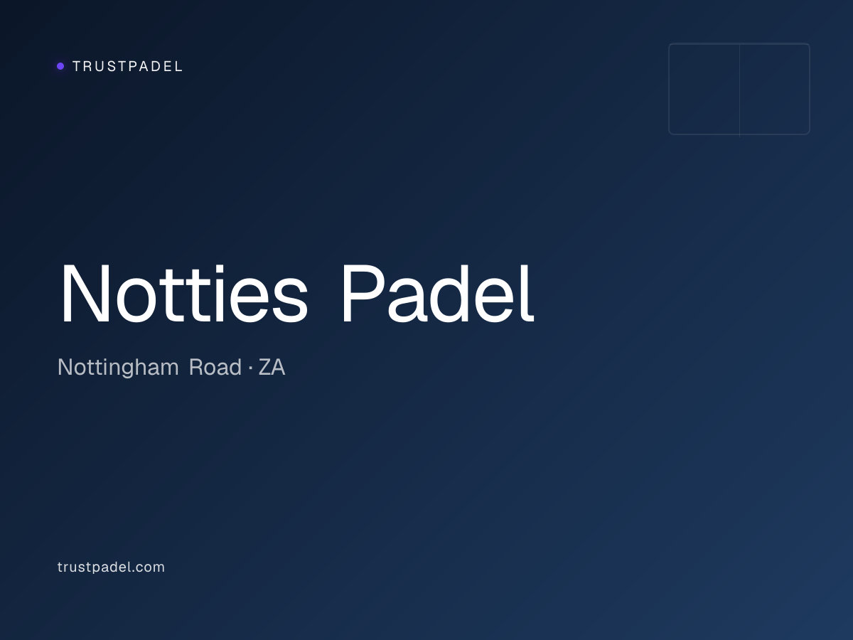 Notties Padel padel club