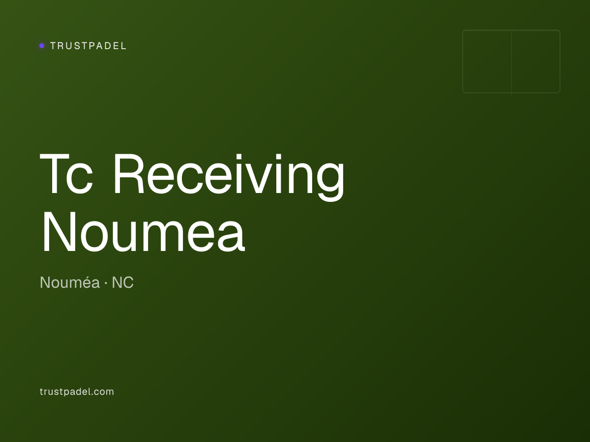 Tc Receiving Noumea padel club