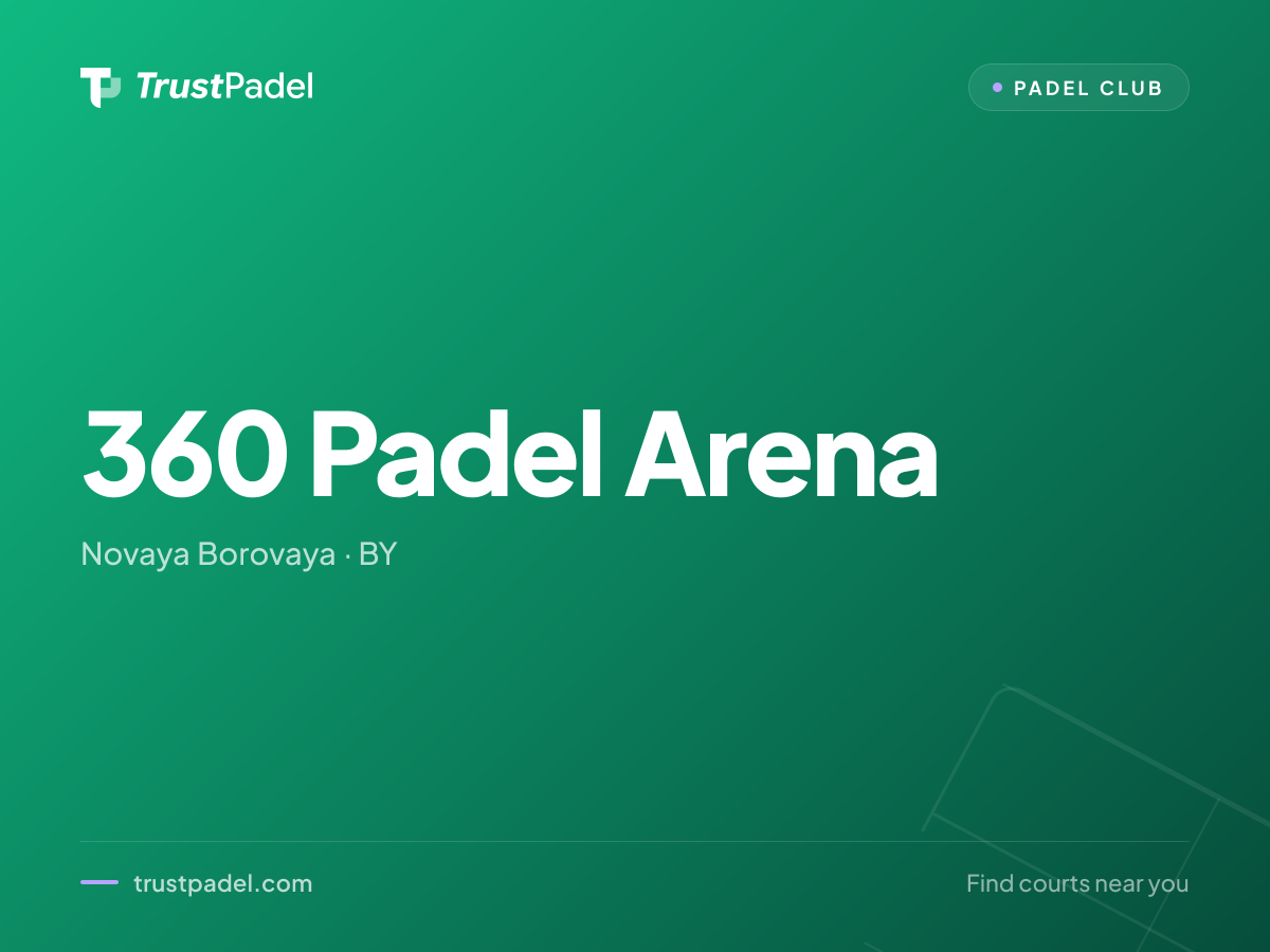 360 Padel Arena padel club