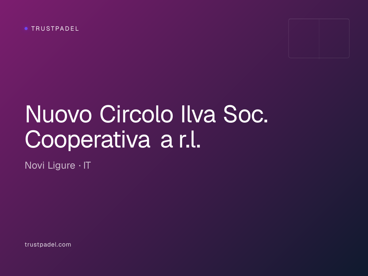 Nuovo Circolo Ilva Soc. Cooperativa a r.l. padel club