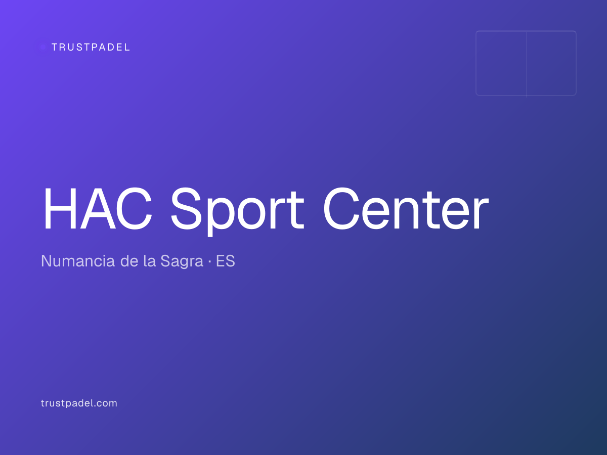 HAC Sport Center padel club