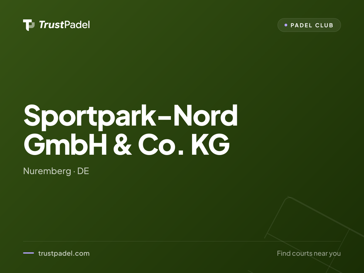 Sportpark-Nord GmbH & Co. KG padel club