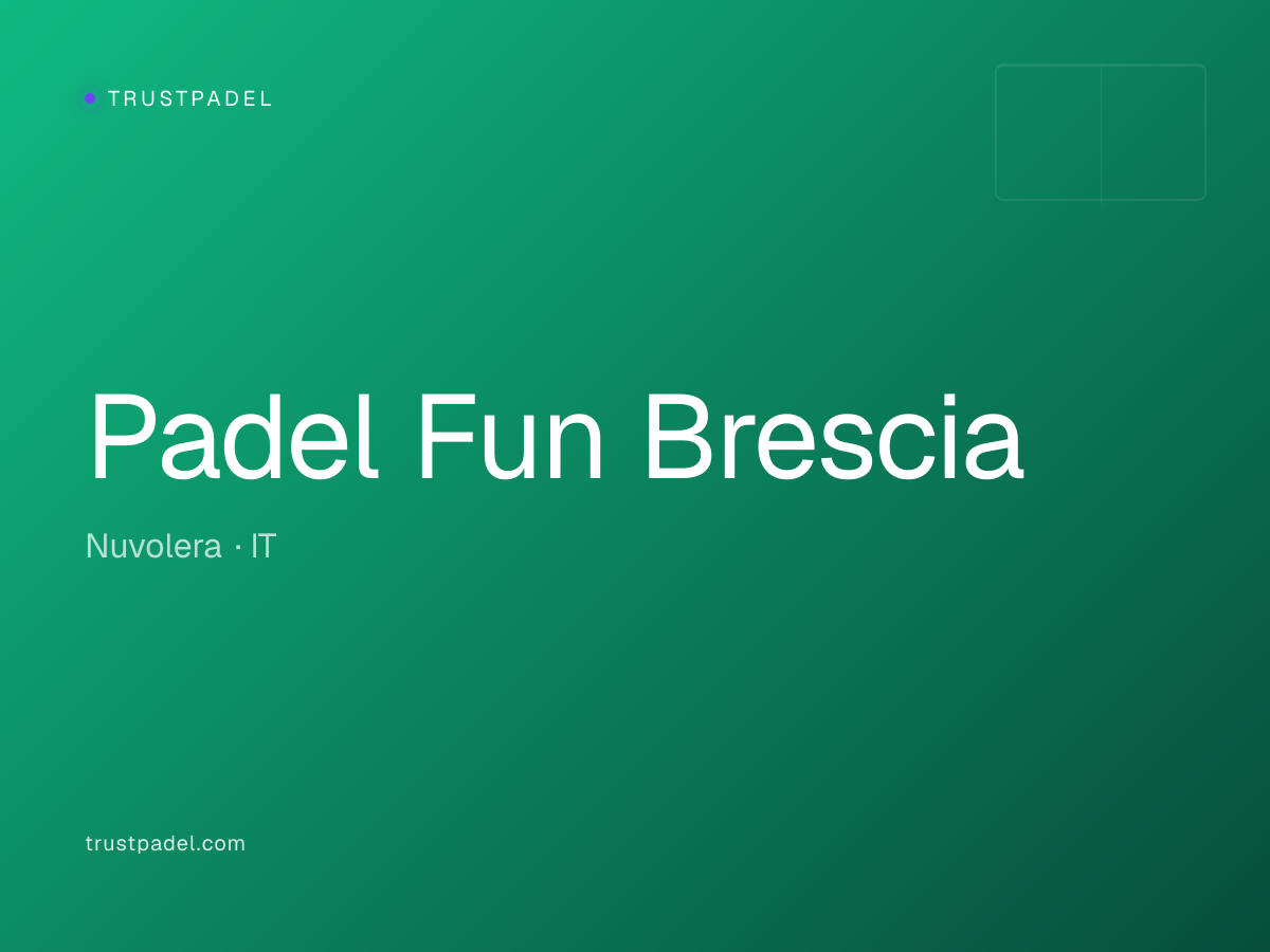Padel Fun Brescia padel club
