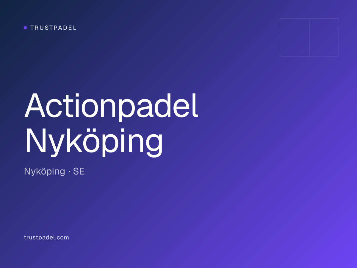 Actionpadel Nyköping padel club