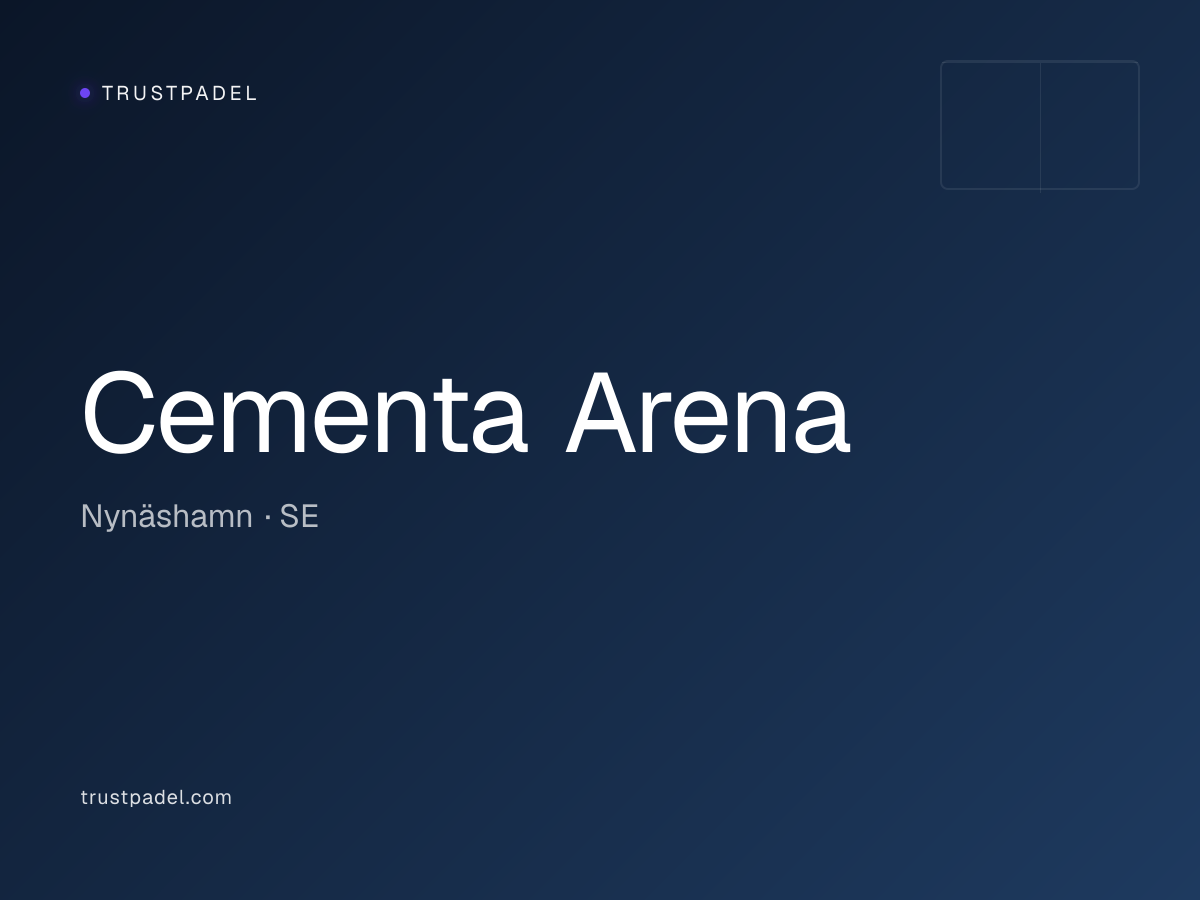 Cementa Arena padel club