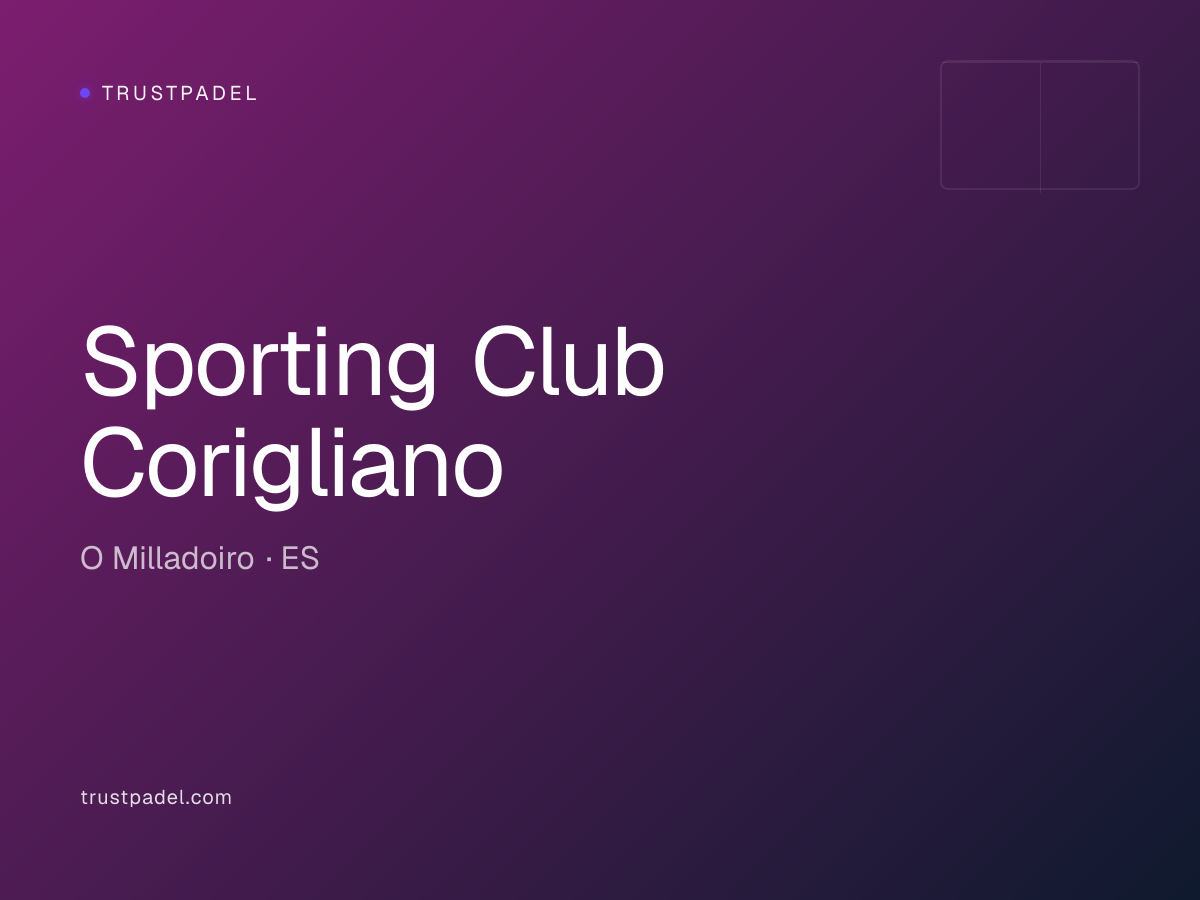 Sporting Club Corigliano padel club
