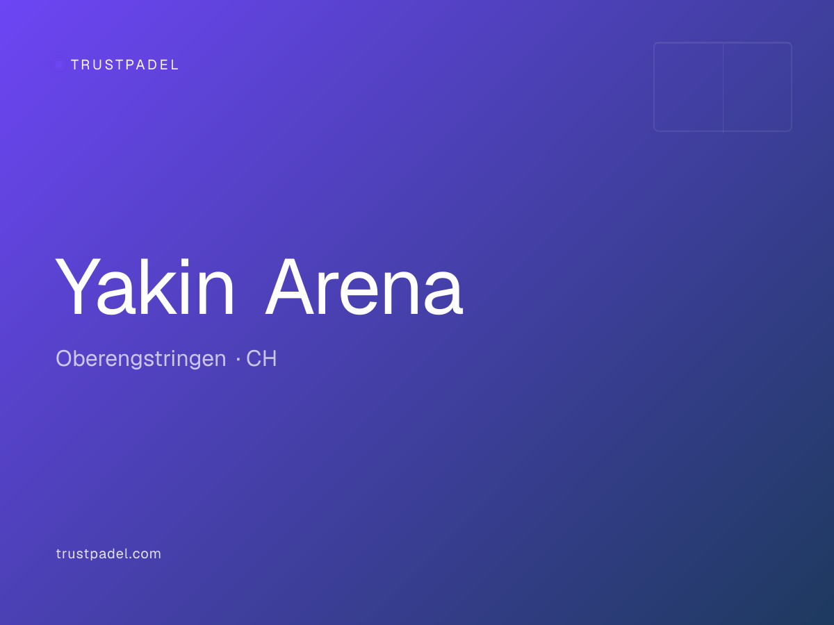 Yakin Arena padel club