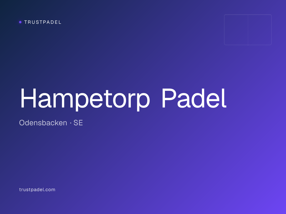 Hampetorp Padel padel club
