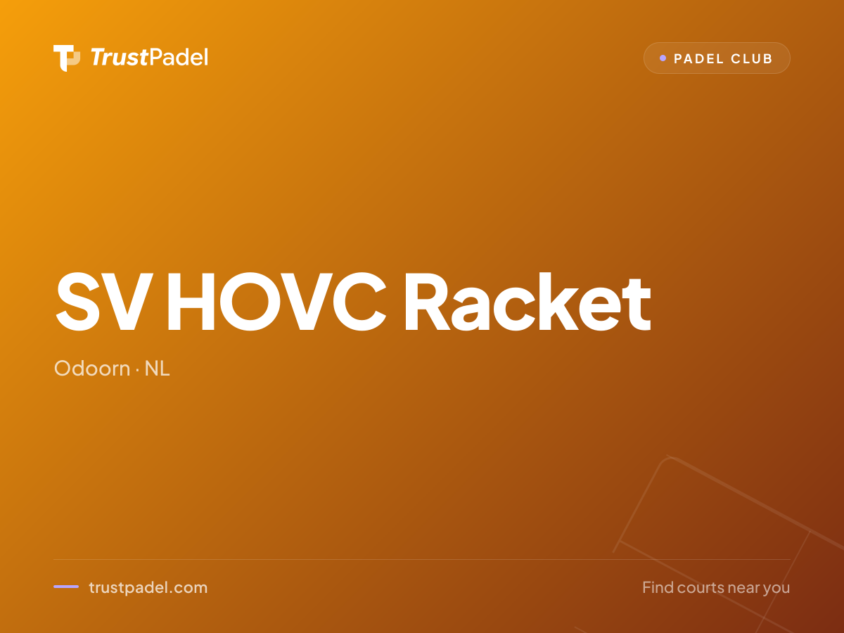 SV HOVC Racket padel club