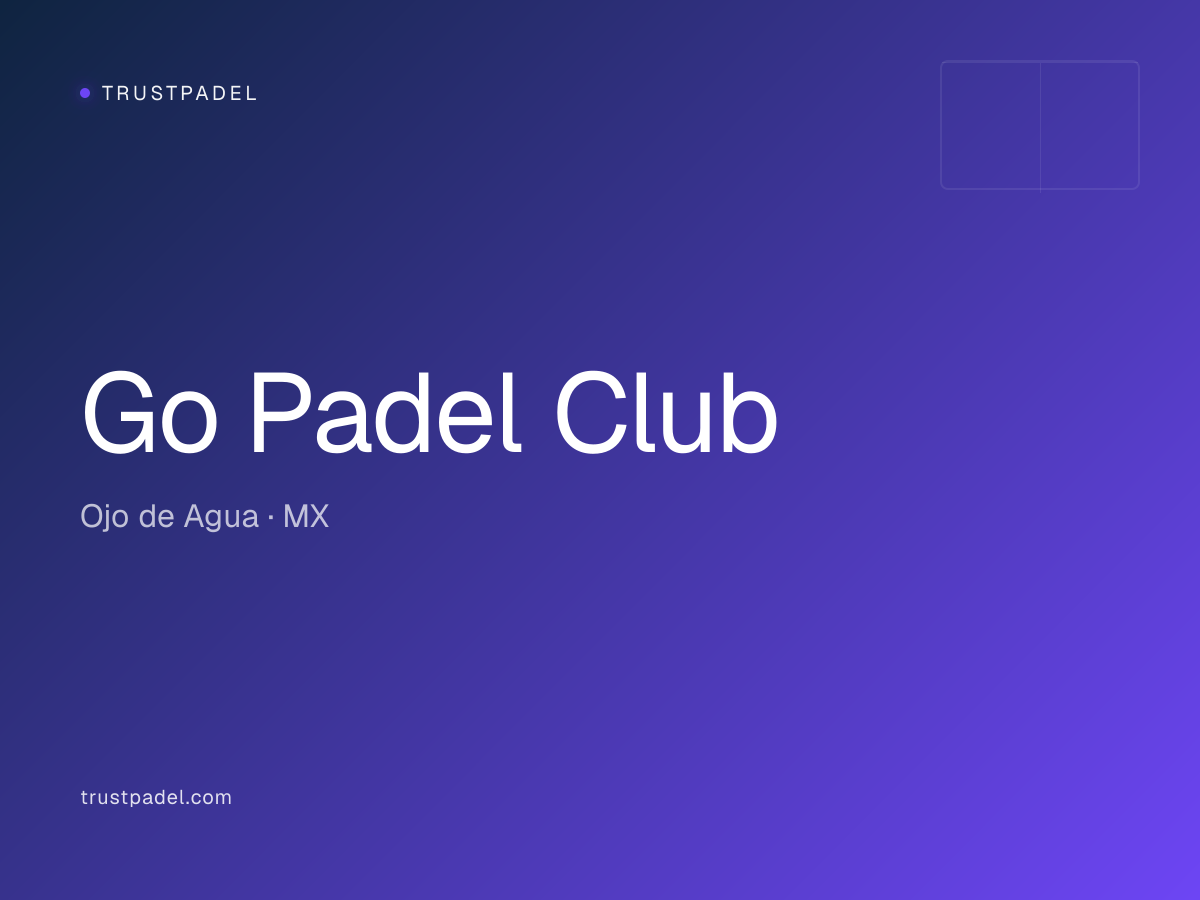 Go Padel Club padel club