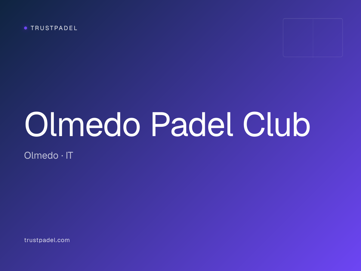 Olmedo Padel Club padel club