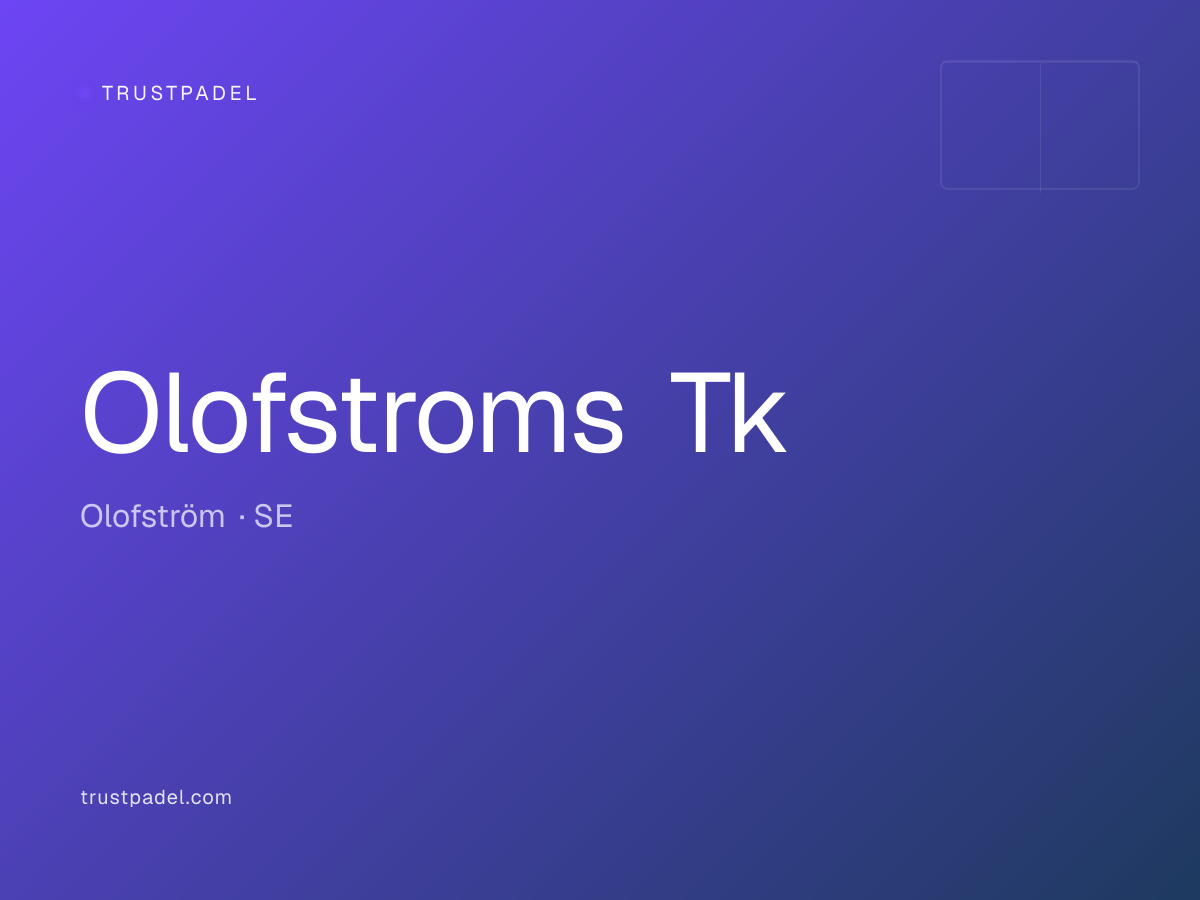 Olofstroms Tk padel club