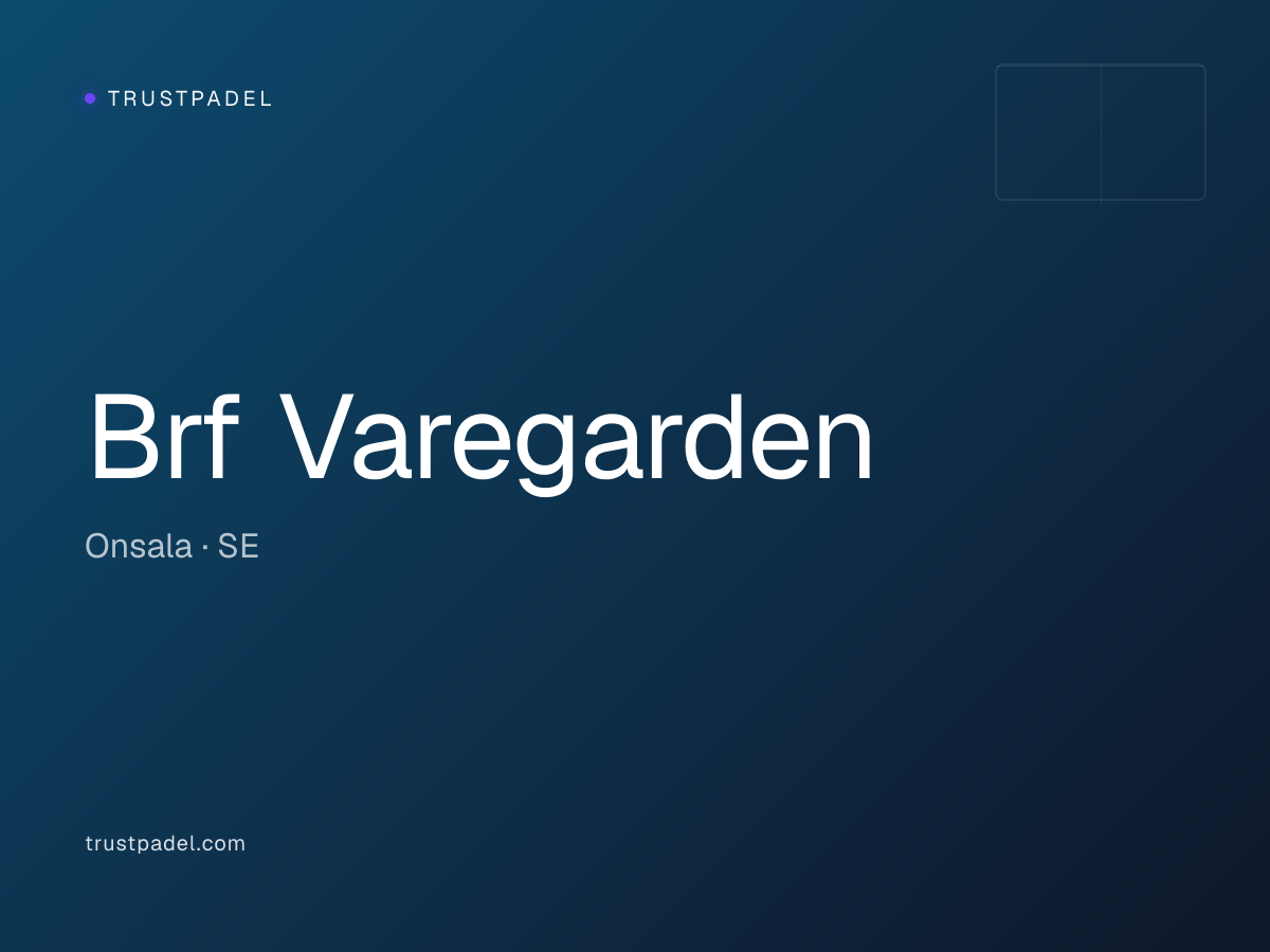 Brf Varegarden padel club