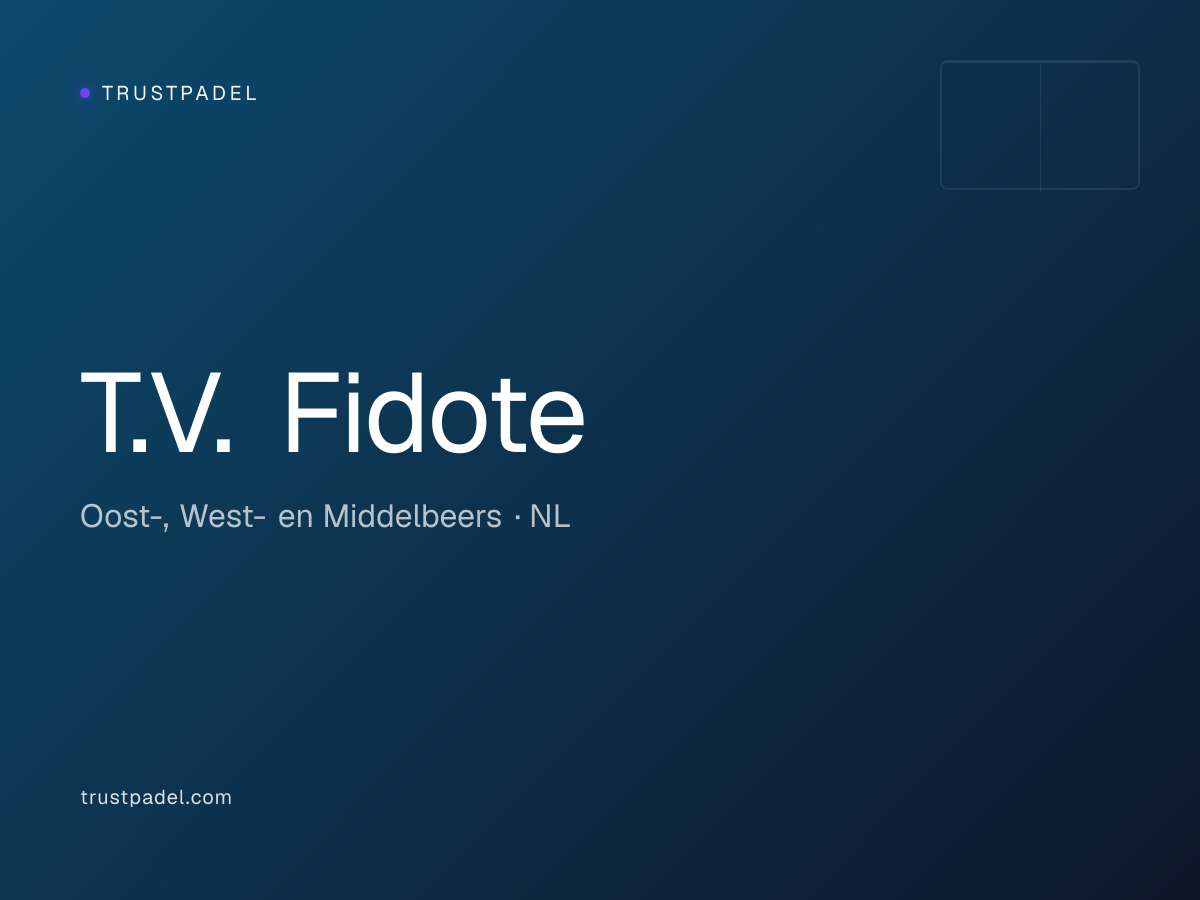 T.V. Fidote padel club