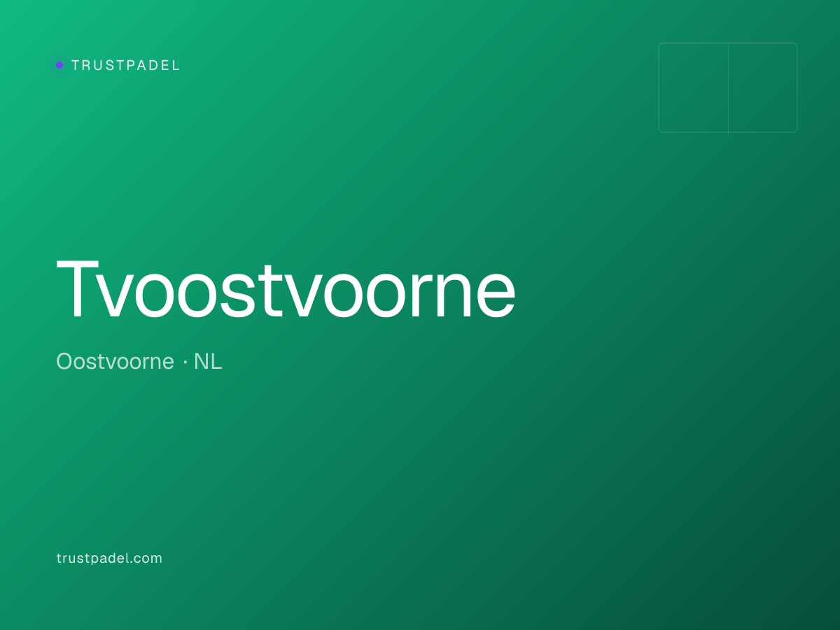 Tvoostvoorne padel club