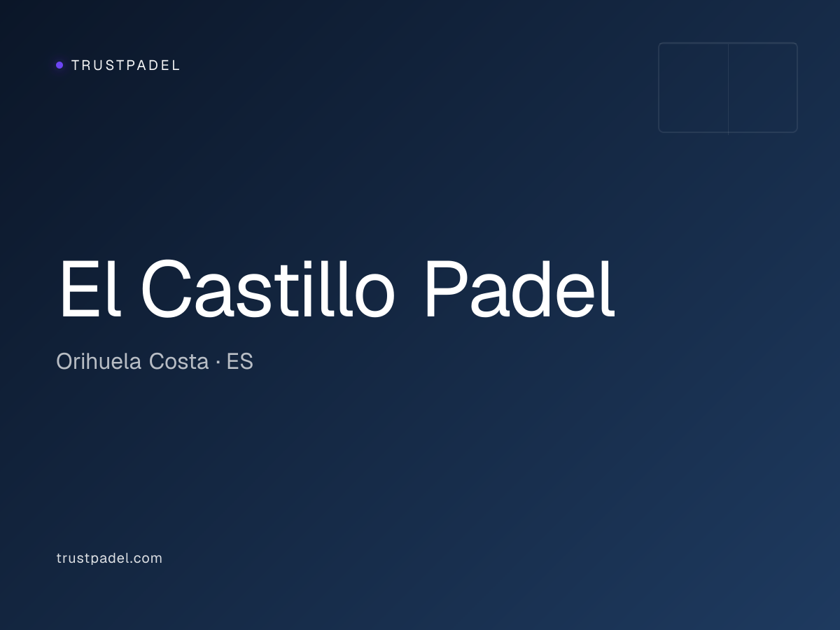 El Castillo Padel padel club