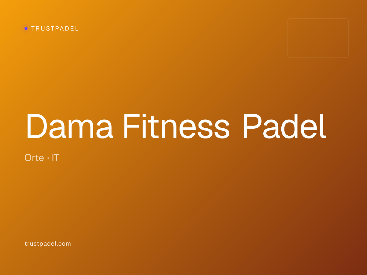 Dama Fitness Padel padel club