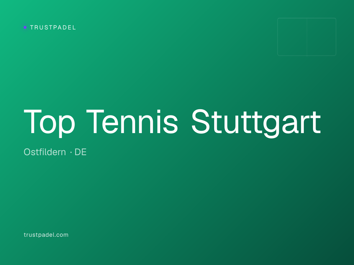 Top Tennis Stuttgart padel club