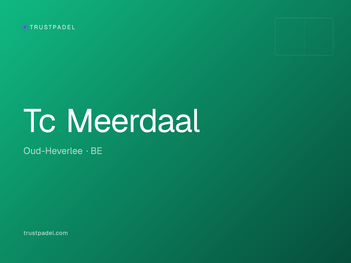 Tc Meerdaal padel club