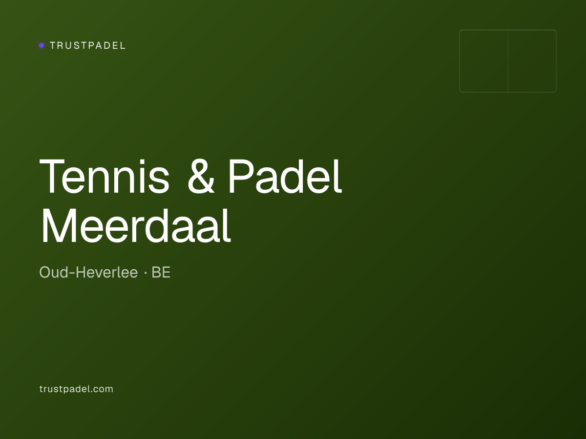 Tennis & Padel Meerdaal padel club