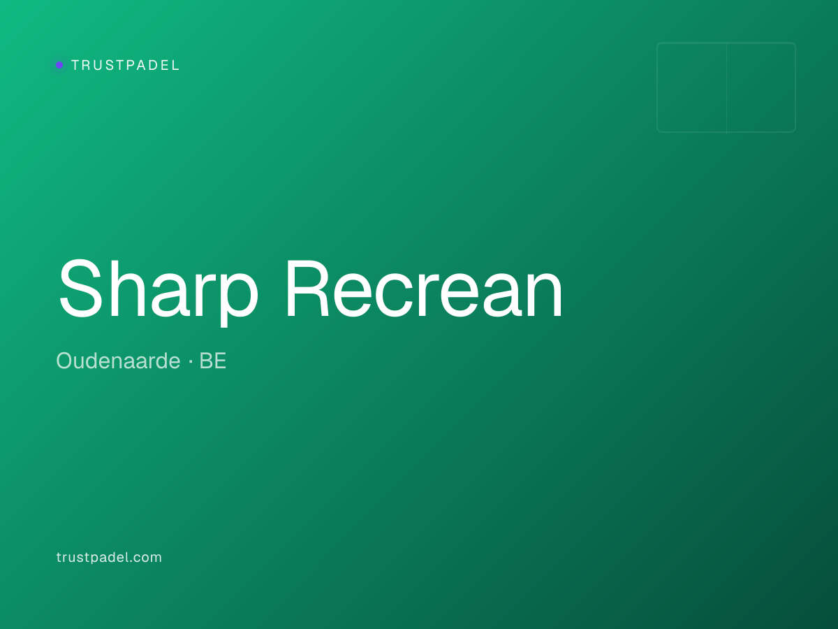 Sharp Recrean padel club