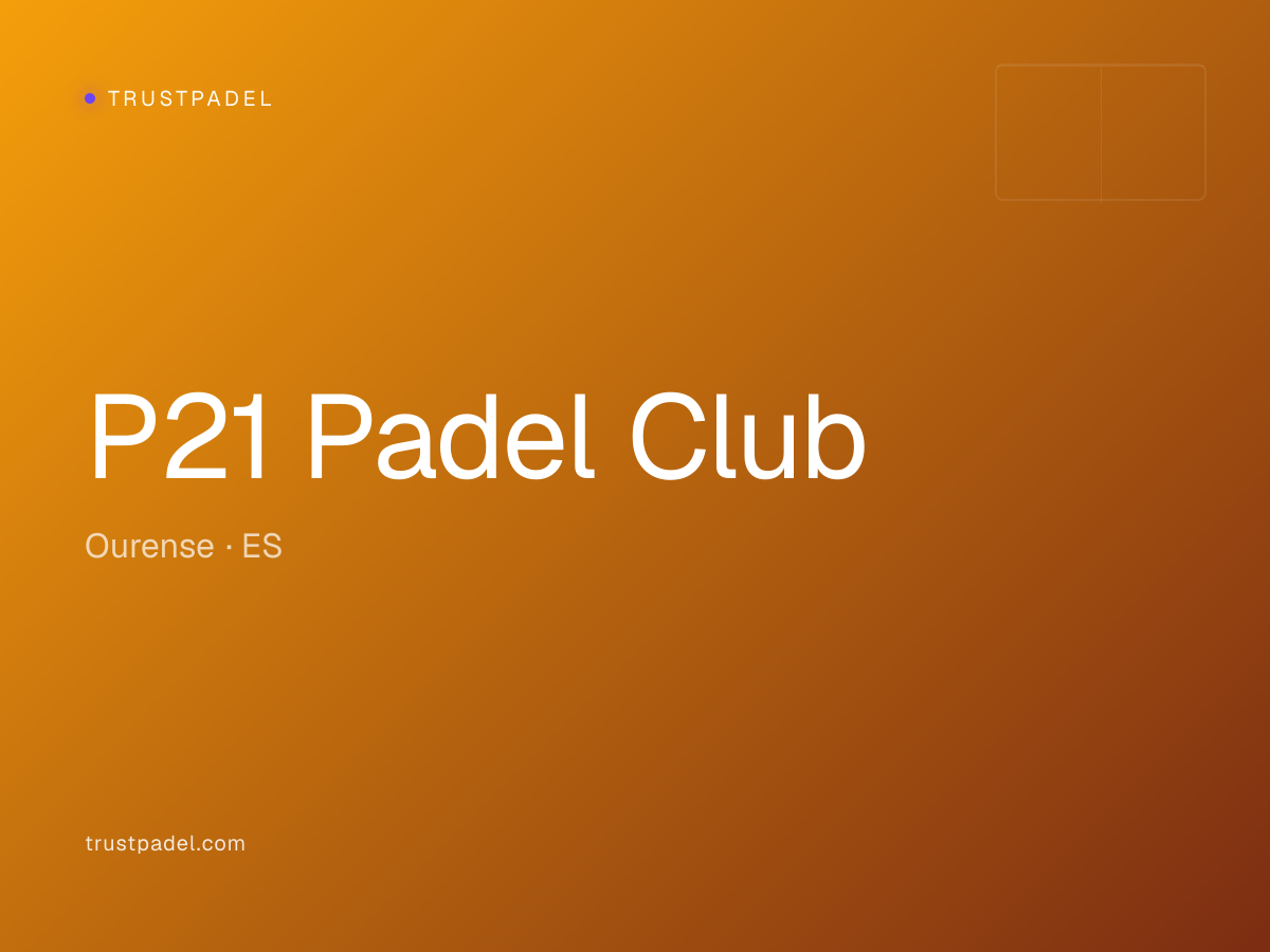 P21 Padel Club padel club