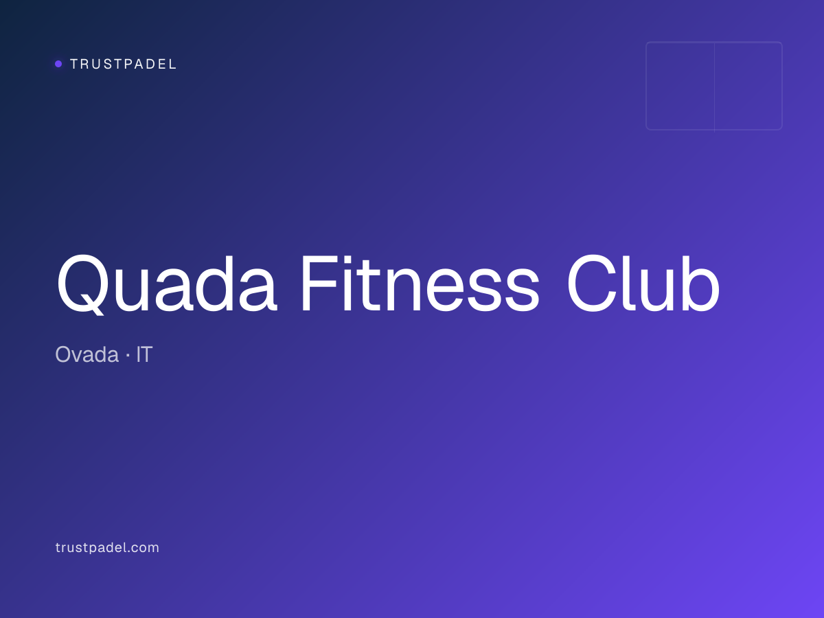 Quada Fitness Club padel club