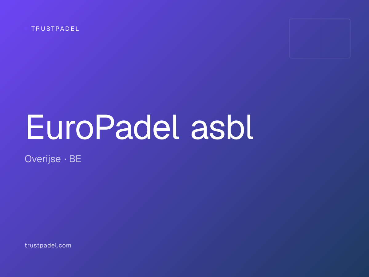 EuroPadel asbl padel club