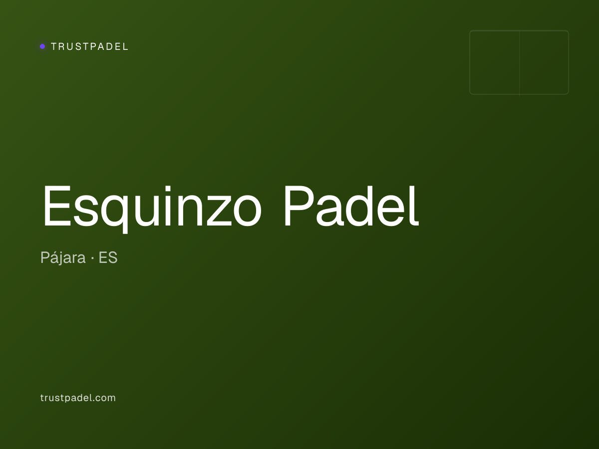 Esquinzo Padel padel club