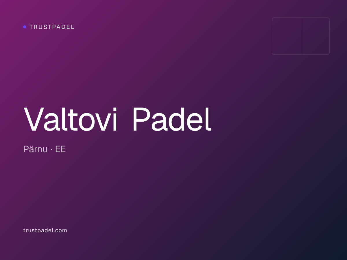 Valtovi Padel padel club