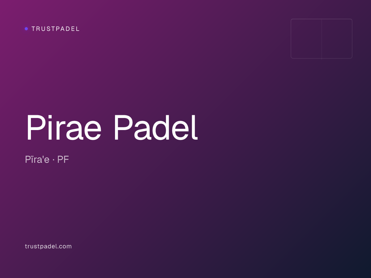Pirae Padel padel club