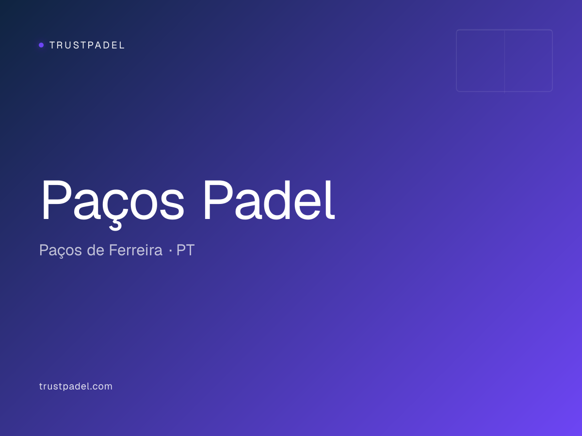 Paços Padel padel club
