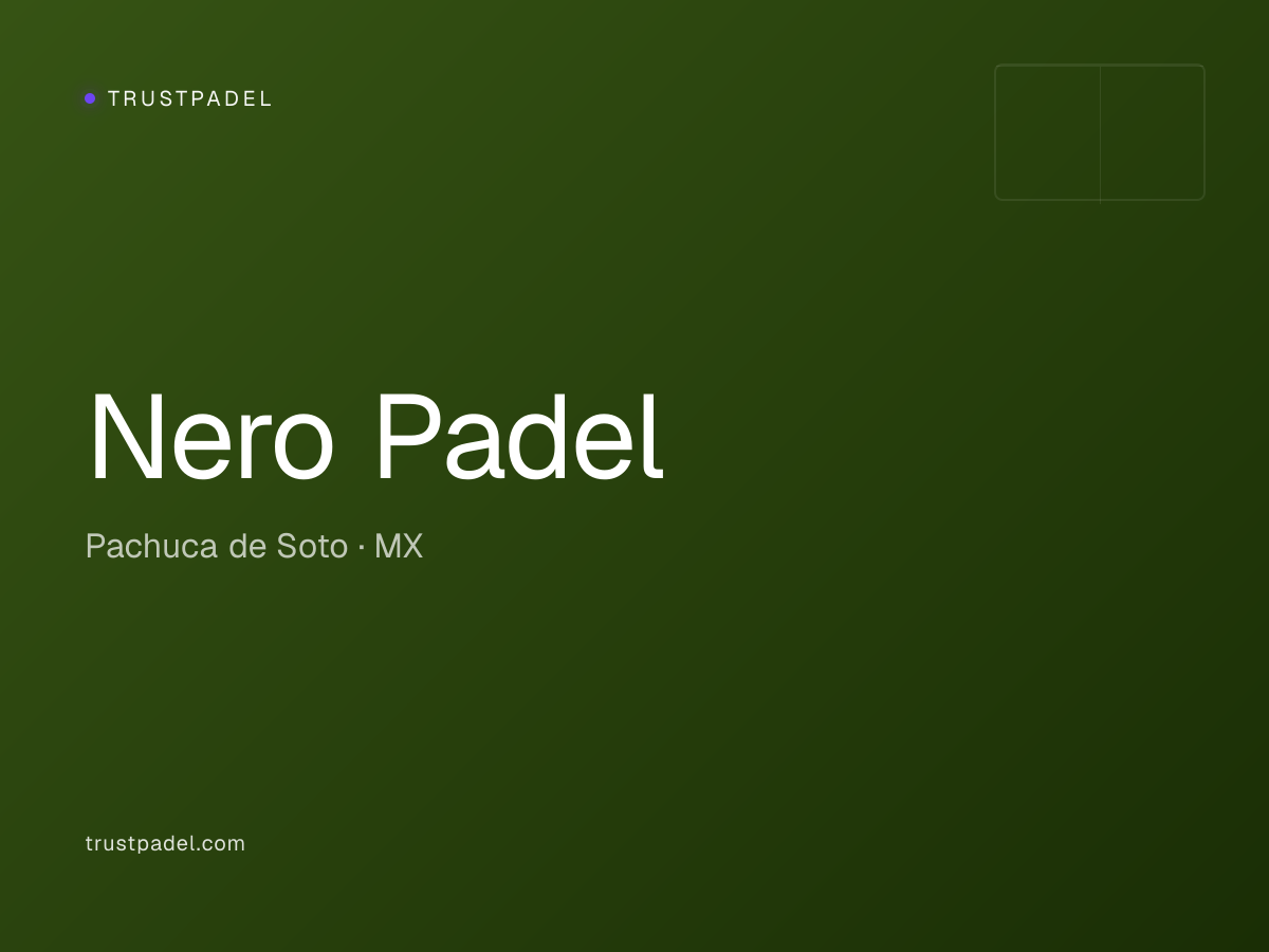 Nero Padel padel club