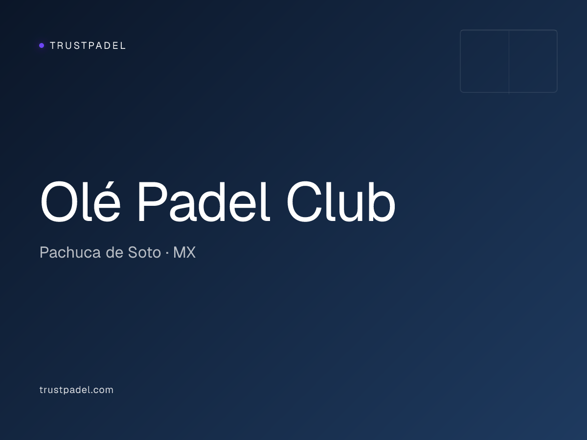 Olé Padel Club padel club