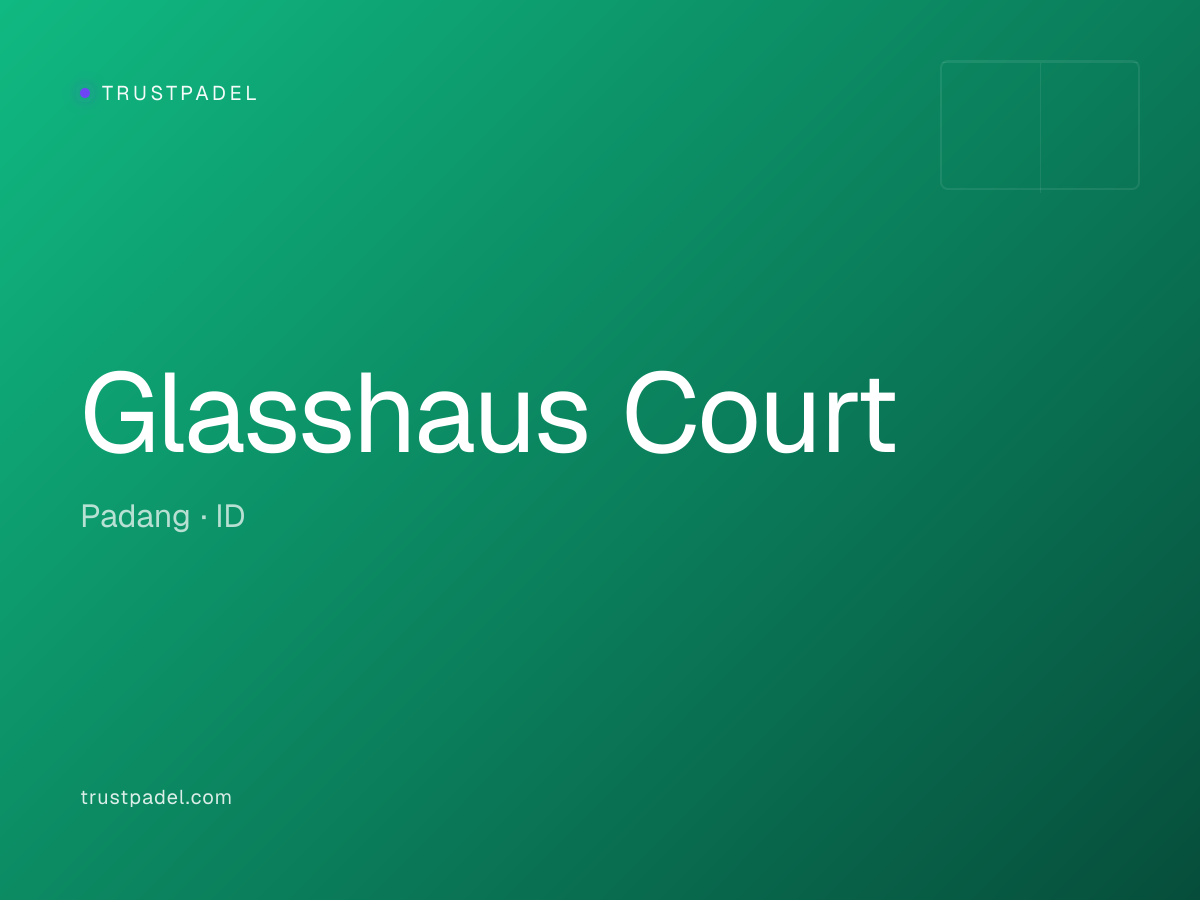 Glasshaus Court padel club