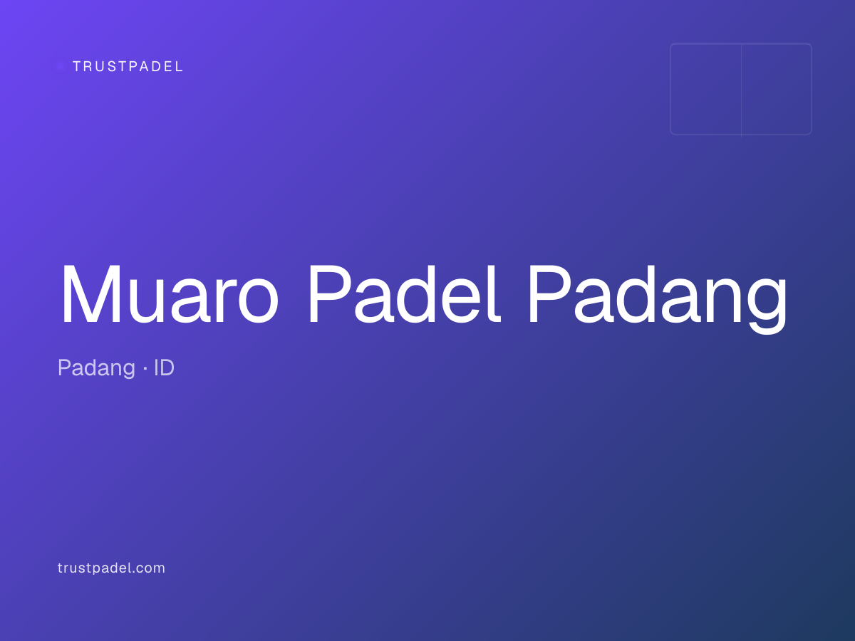 Muaro Padel Padang padel club